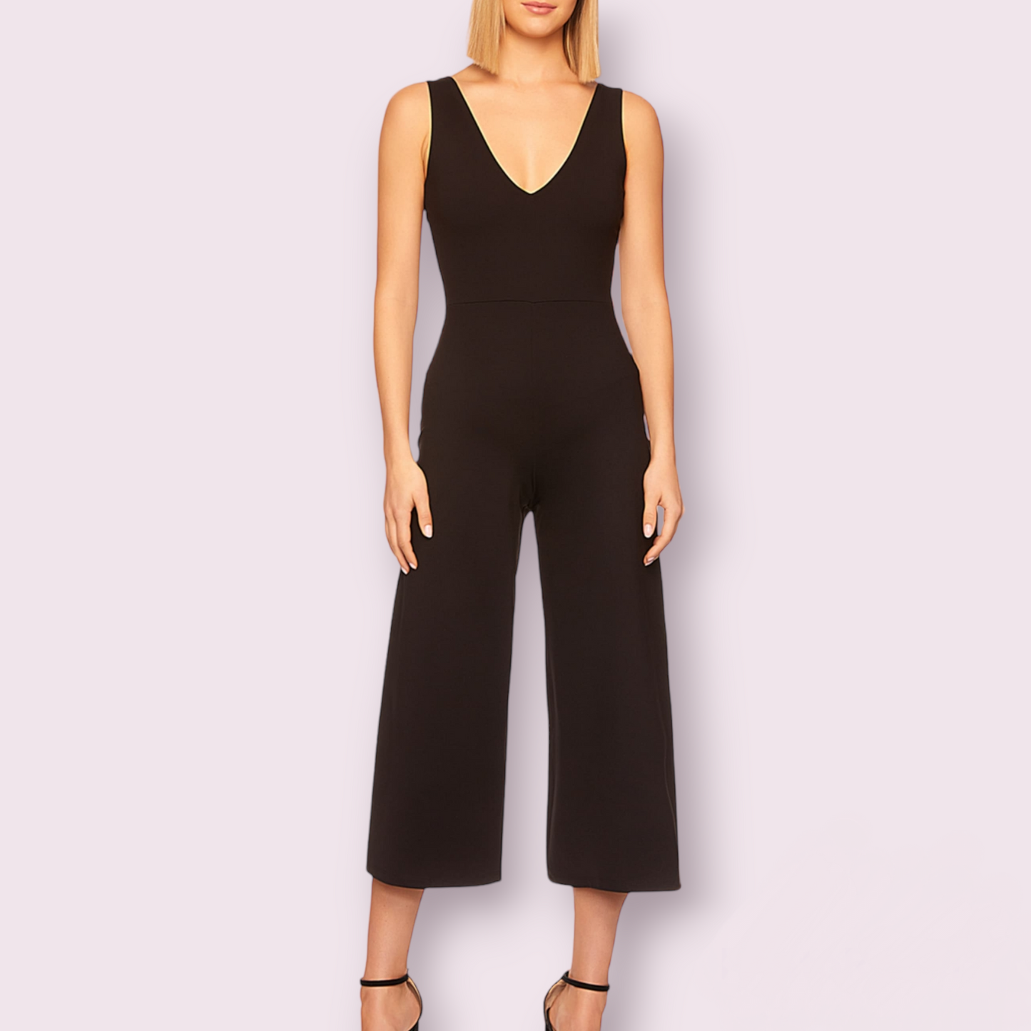 Revolve jumpsuit black- New