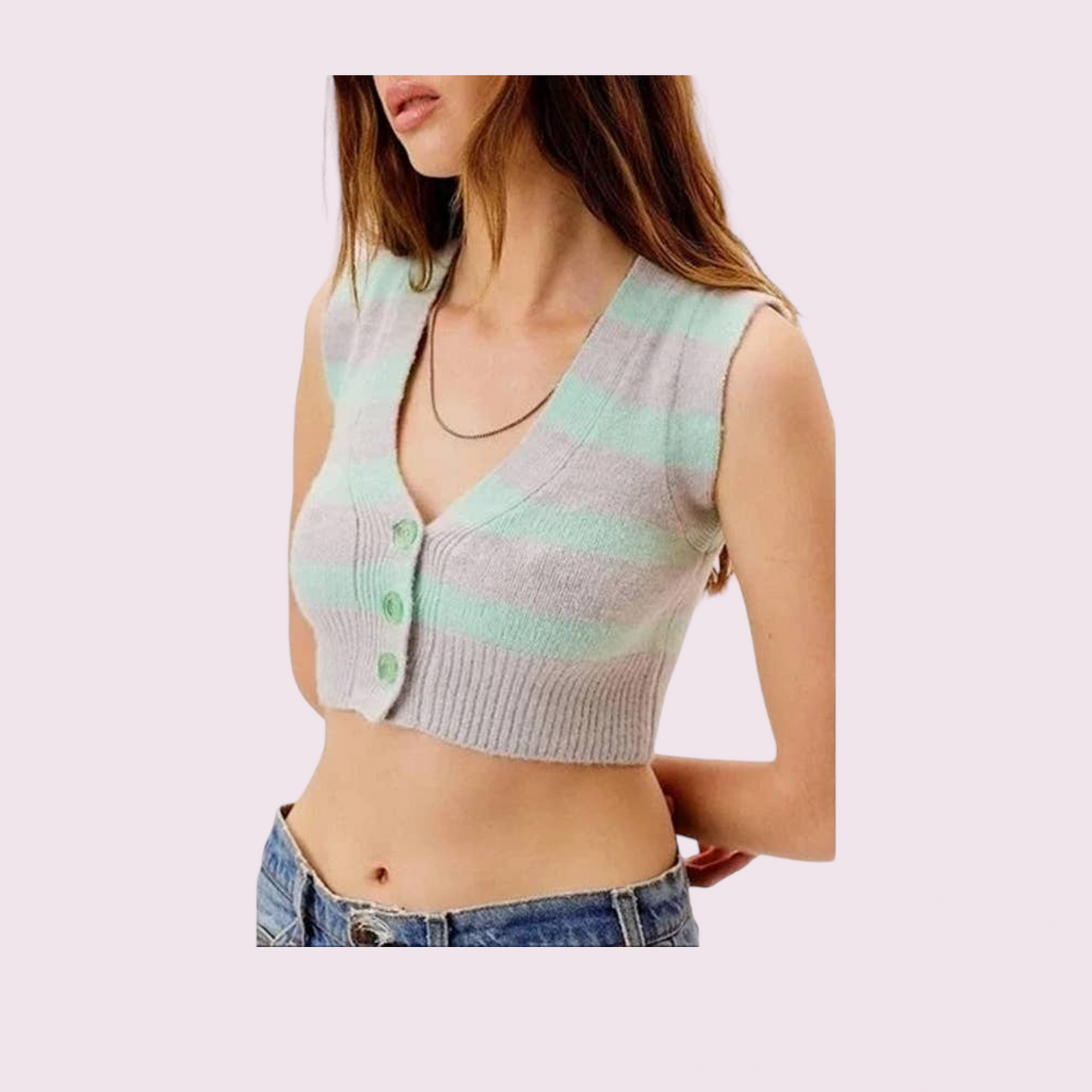 For love and lemons crop sweater- New