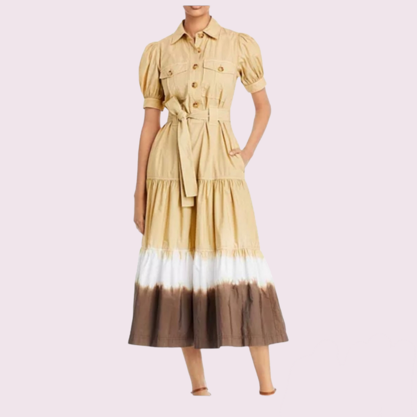 Luxury Derek Lam utility dress- New
