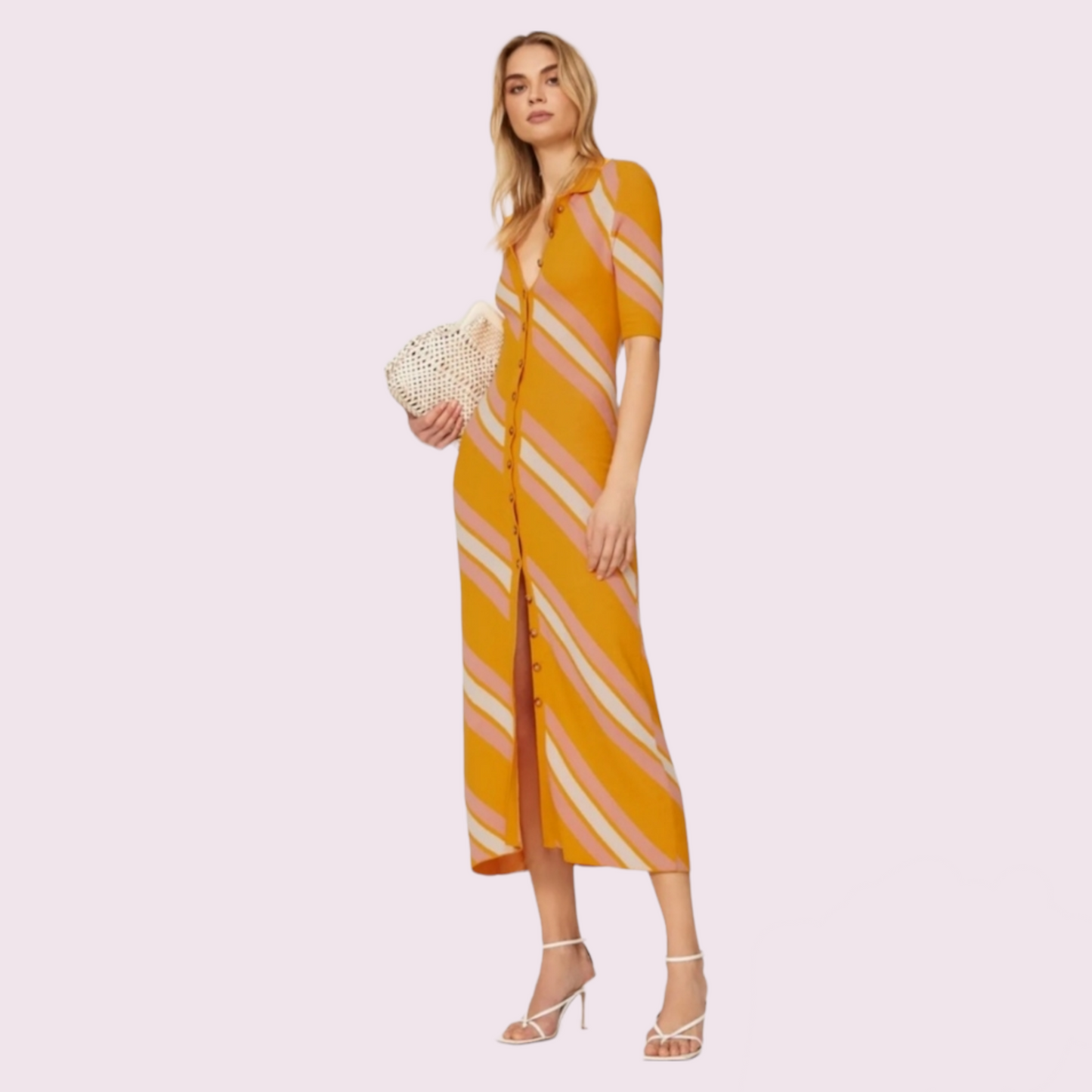 Luxury Derek Lam striped dress- New